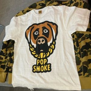 Human Made Pop Smoke Dog Chain Tee men’s size Large Brand New!
